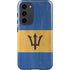 Barbados Flag Distressed Galaxy S23 Plus Pro Case
